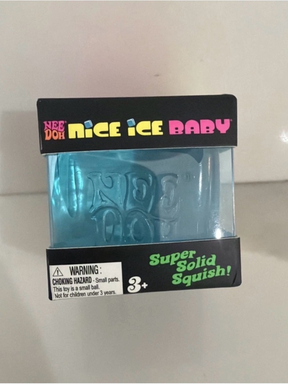 NeeDoh Nice Ice Baby Super Solid Squish - Teal